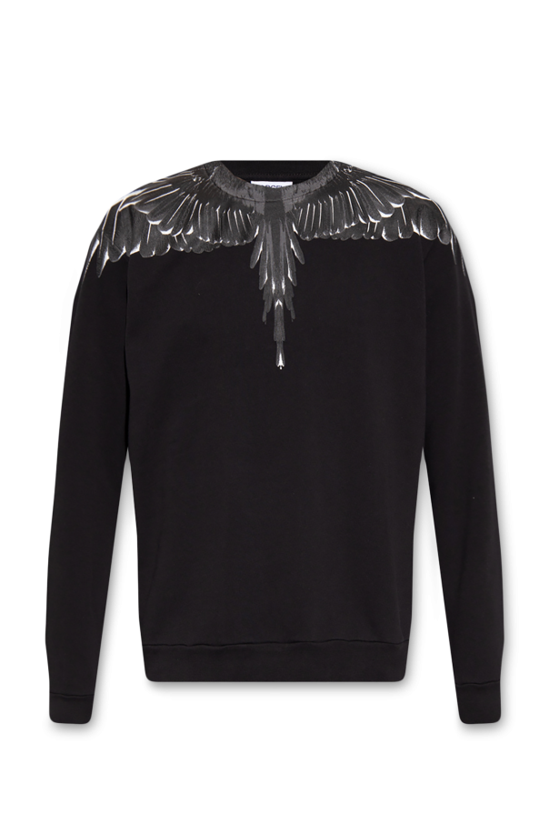 Black Printed sweatshirt Marcelo Burlon - SchaferandweinerShops Norway -  barrie houndstooth print cashmere pullover item